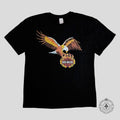 High Rollers Eagle Tee in Black