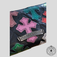Chrome Hearts Cross Patch Wallet in Black