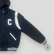 Celine Hooded Teddy Coat in Black