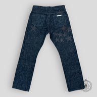 Chrome Hearts Star Patch Denim in Black