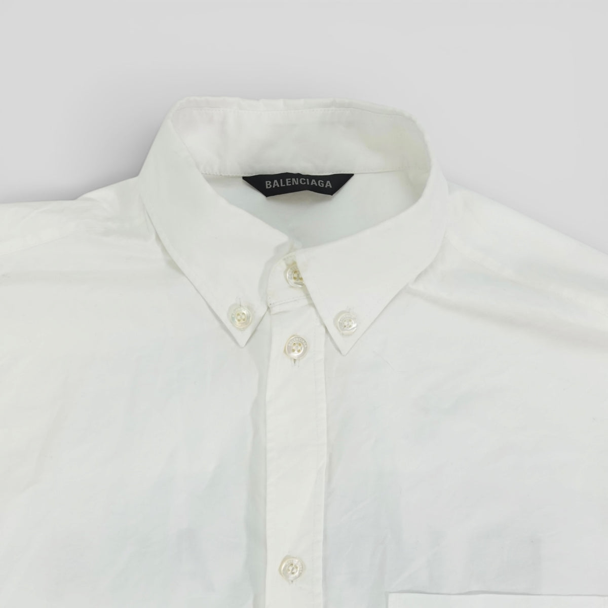 Balenciaga Button up Shirt in White
