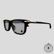 Chrome Hearts Little Dinger Glasses in Black/Silver
