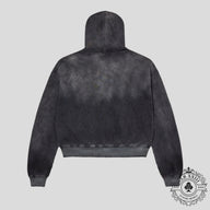 Vale Vendetta Zip Up Hoodie in Black