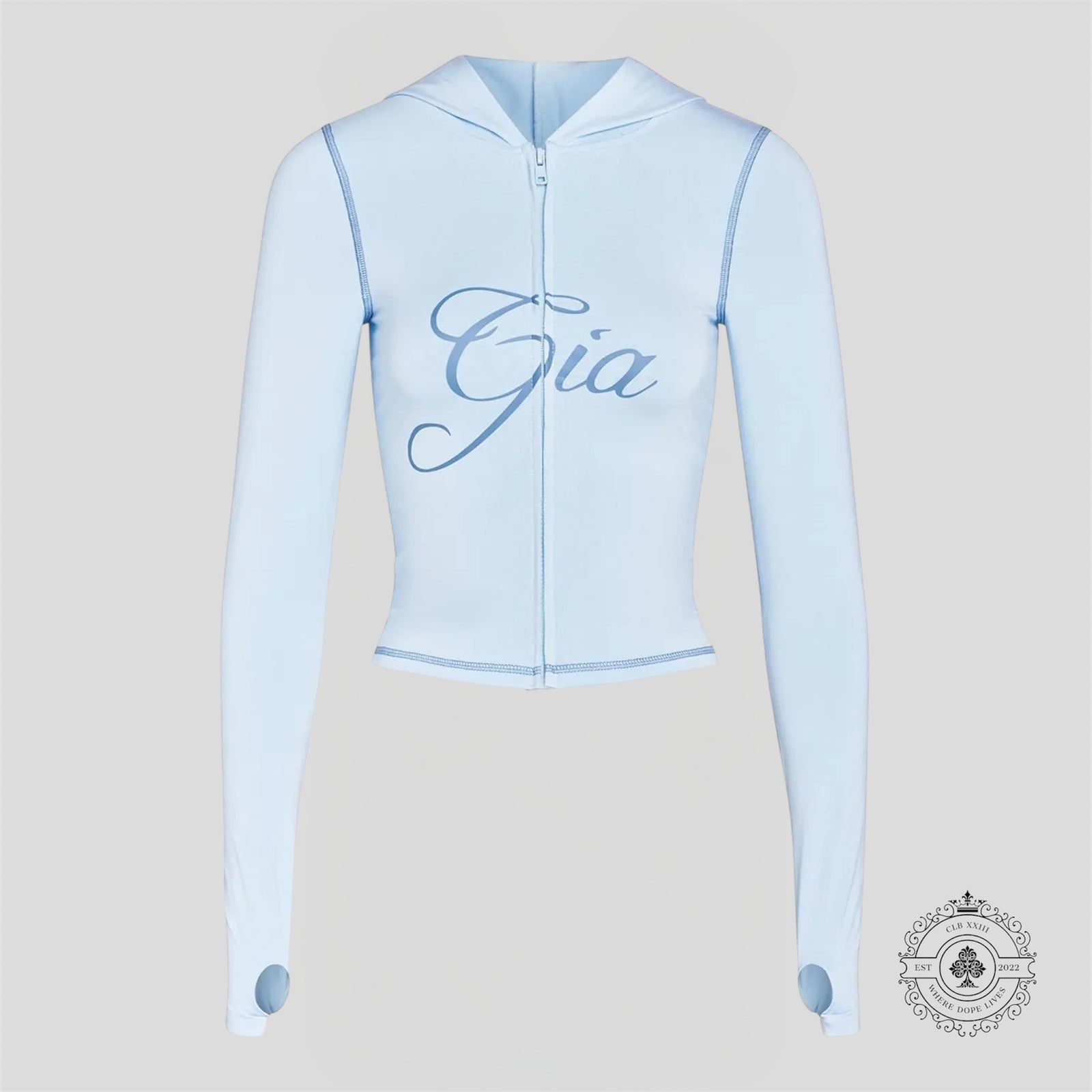 I.AM.GIA Blare Hoodie in Baby Blue