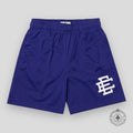 Eric Emanuel EE Basic Shorts in Purple/White