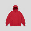 Supreme Mirrored Applique Hooded Sweatshirt in Red