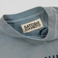 Satoshi Nakamoto Motorsport Tee in Blue