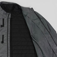 Vetements Layered Reflective Windbreaker in Blue