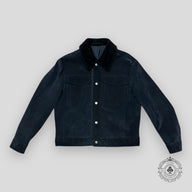 Dior Black Suede Jacket in Black