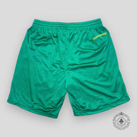 Chrome Hearts Mesh Shorts in Green / Yellow