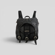 Chrome Hearts Fleur Patch Leather Gunslinger Backpack