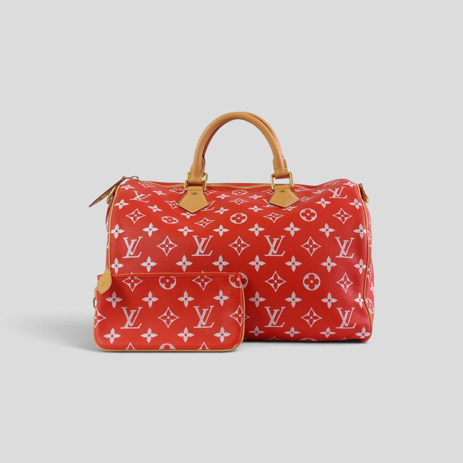 Louis Vuitton Speedy P9 Bandoulière 40 in Red