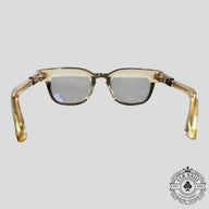 Chrome Hearts Jenna Tail Yea Glasses in Clear/Gold