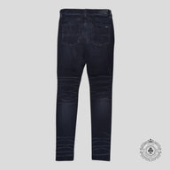 Amiri MX1 Bandana Patch Jeans in Aged Black