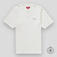 Supreme Washed Tag Tee in White