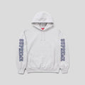 Supreme Collegiate Sleeve Hooded Sweatshirt in Ash Grey