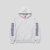 Supreme Collegiate Sleeve Hooded Sweatshirt in Ash Grey