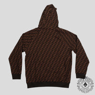 Fendi FF Hoodie in Brown