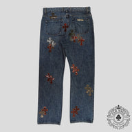 Chrome Hearts Gel Patch Turbo Diesel Jeans