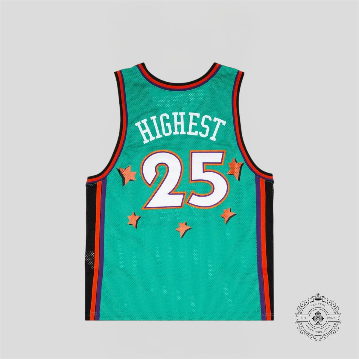 Supreme All Star Basketball Jersey in Green