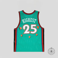Supreme All Star Basketball Jersey in Green