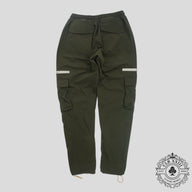 Rhude Cargo Track Pant in Green