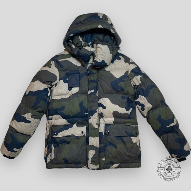 Moncler Camo Print Coat
