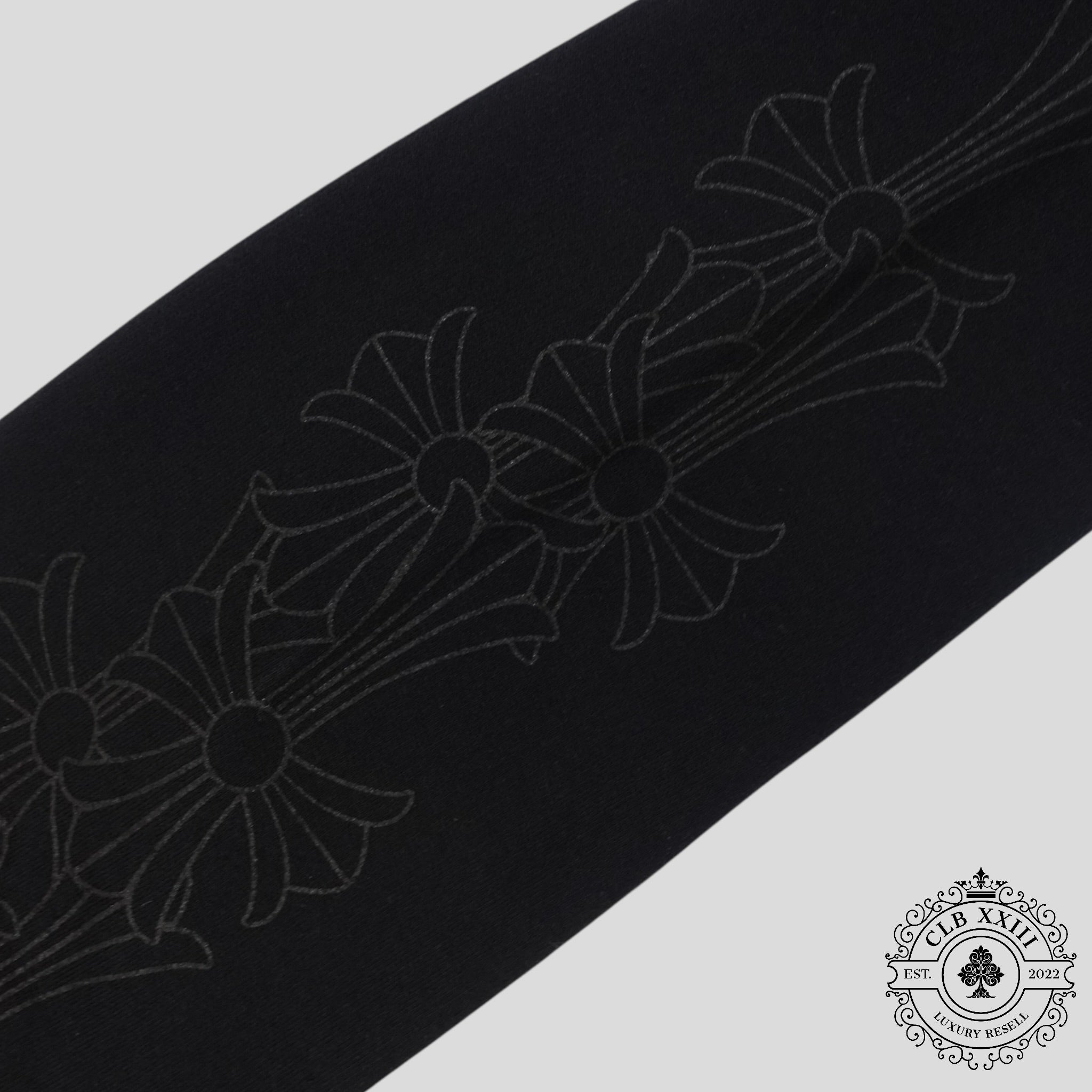 Chrome Hearts Triple Black Miami Exclusive Hoodie