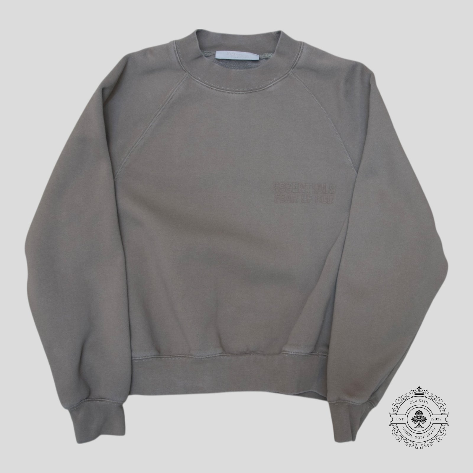 Fear of God Essentials Crewneck in Wood - Preowned