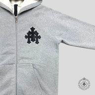 Chrome Hearts Paper Jam Zip Up Hoodie