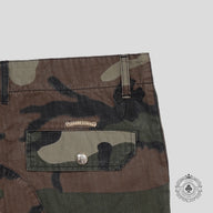 Chrome Hearts Cross Patch Canvas Shorts in Camo