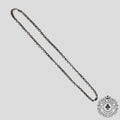 Chrome Hearts Paper Chain 20" Necklace in Silver