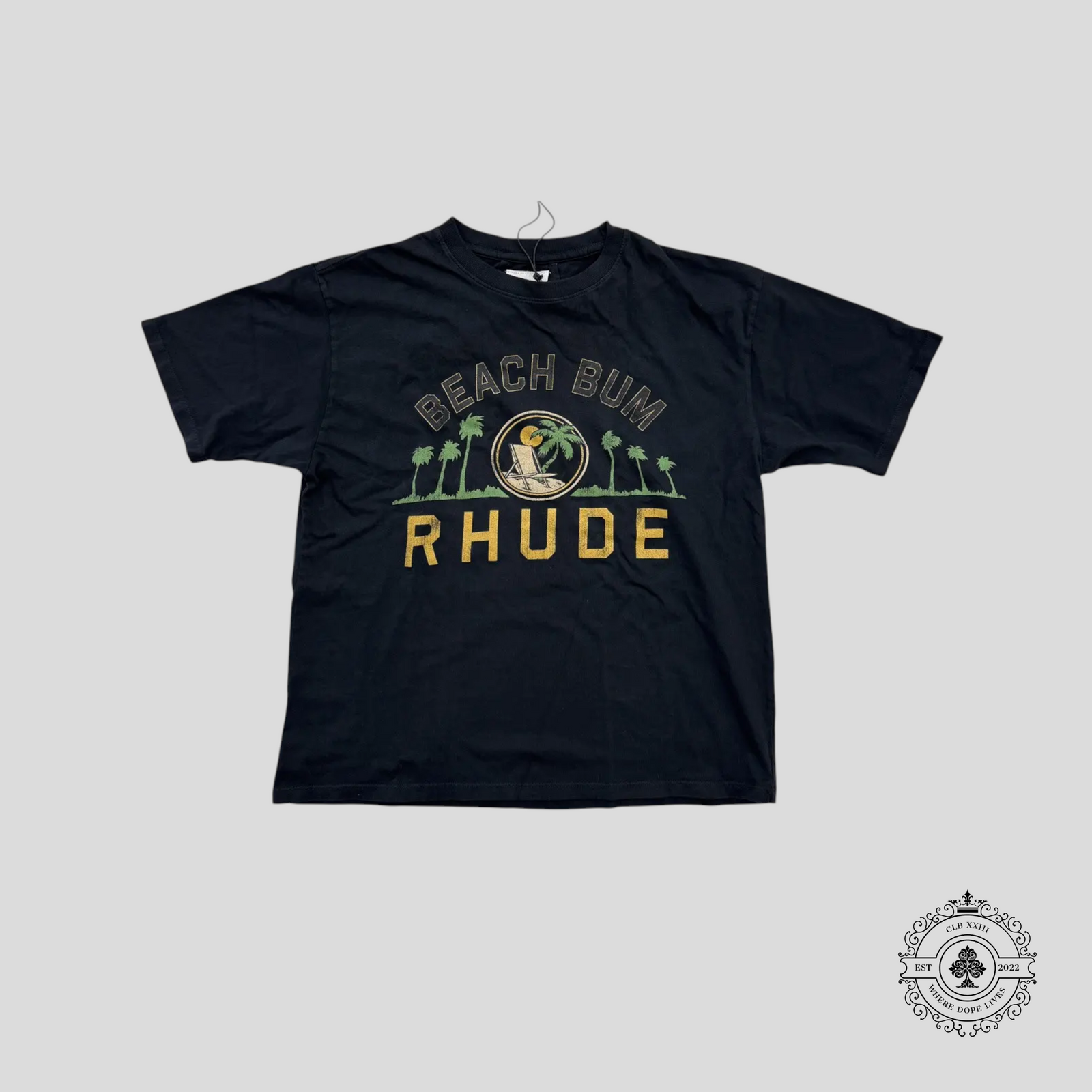 Rhude Palmera Tee in Black