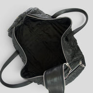 Chrome Hearts Leather Cross Patch Duffle Bag