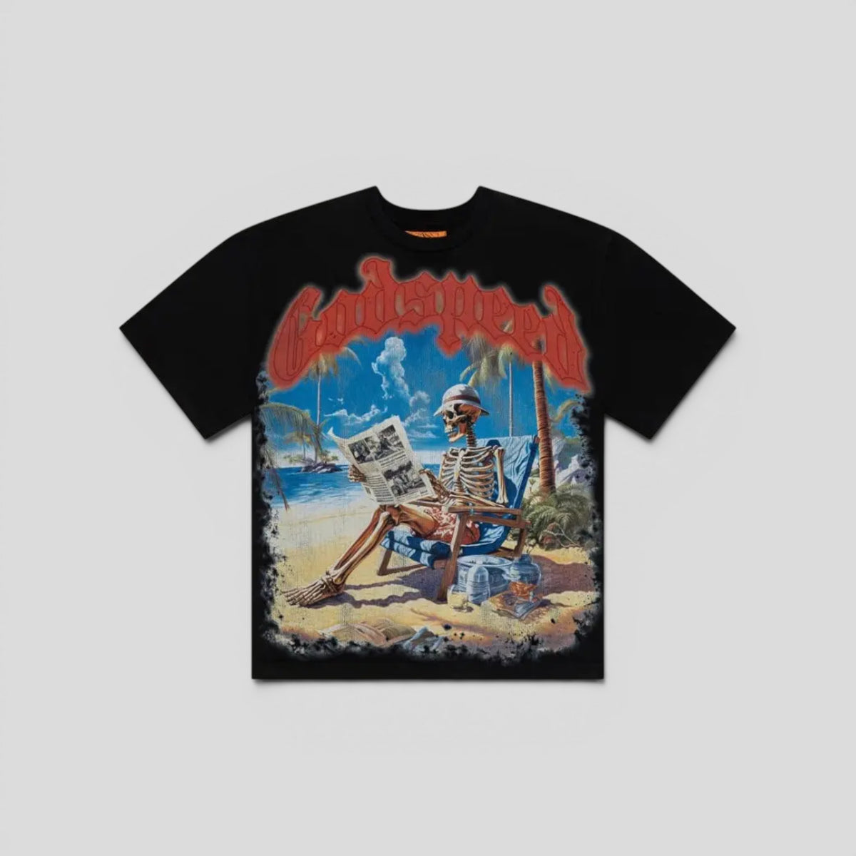 Godspeed Permeant Vacation Tee in Black