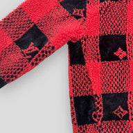 Louis Vuitton Damier Fleece Blouson in Red