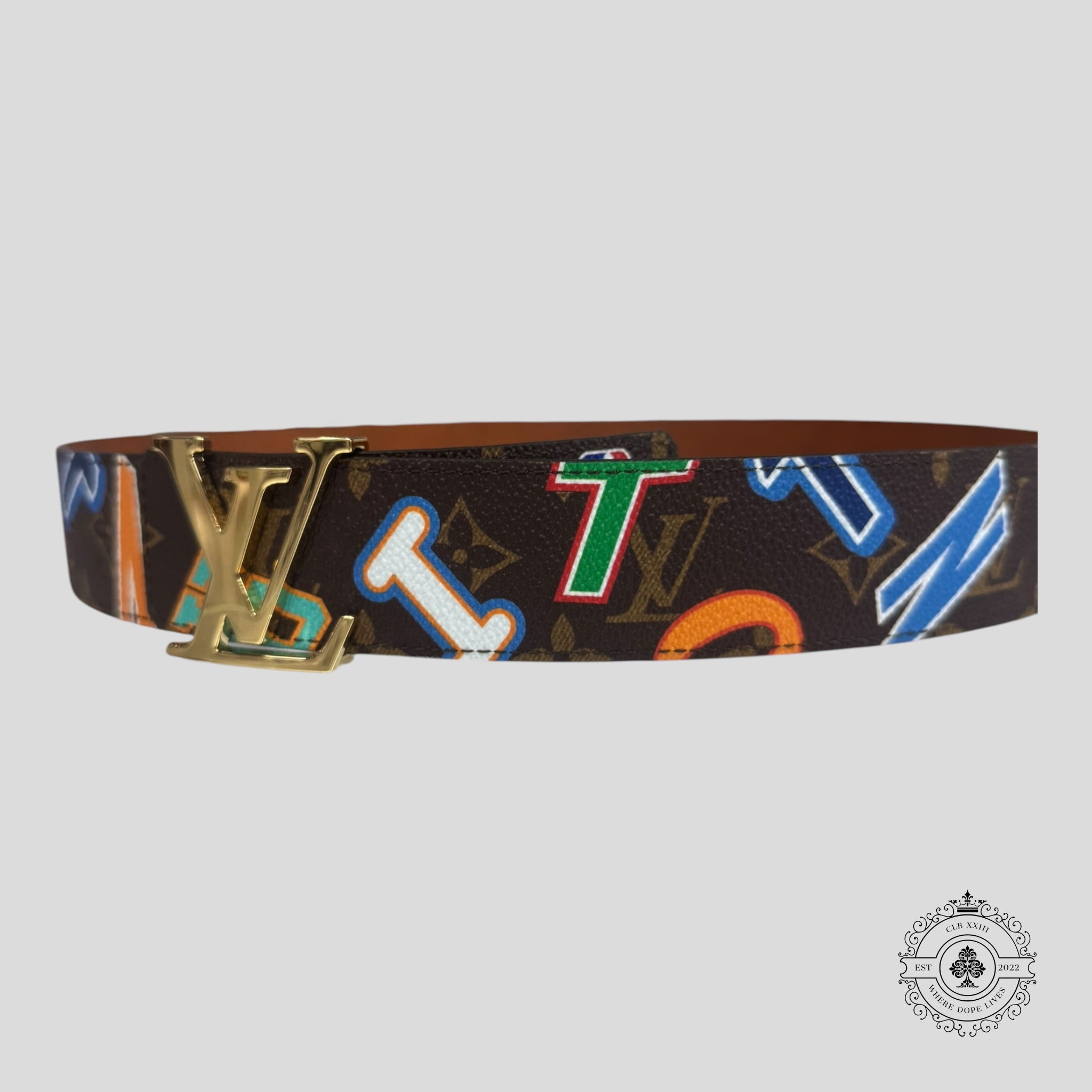 Louis Vuitton NBA LV Initiales Belt