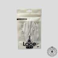 White Air Jordan Replacement Shoelaces by Lacelab