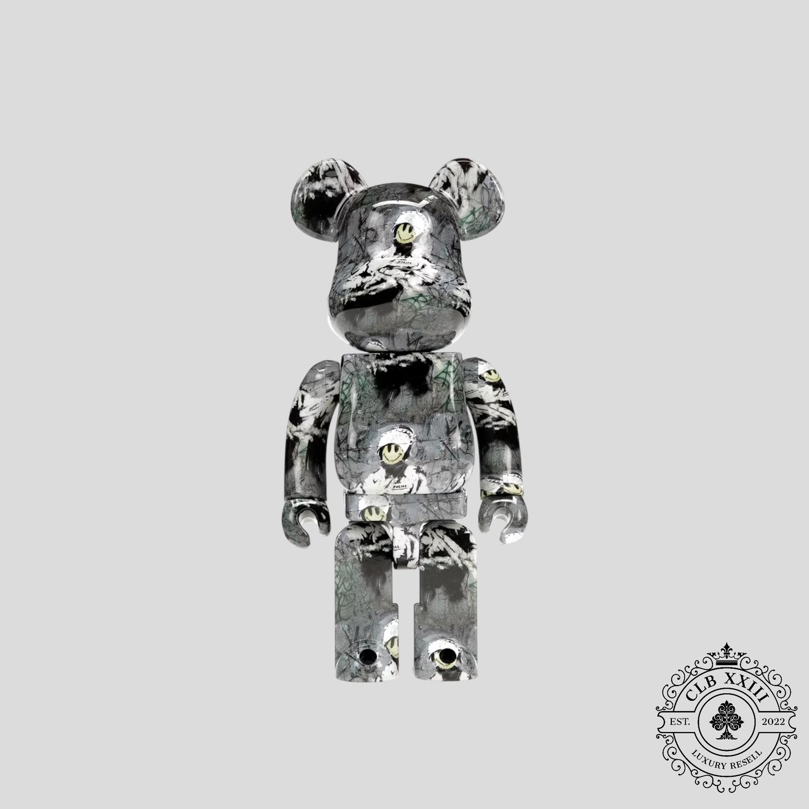 Bearbrick Riot Cop 400%
