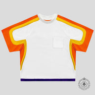 Bad Son Paint Tee in White