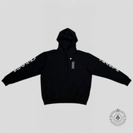 Chrome Hearts Vertical Logo Hoodie in Black