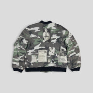 Raf Simons Riot Riot Riot Jacket in Snow Camo