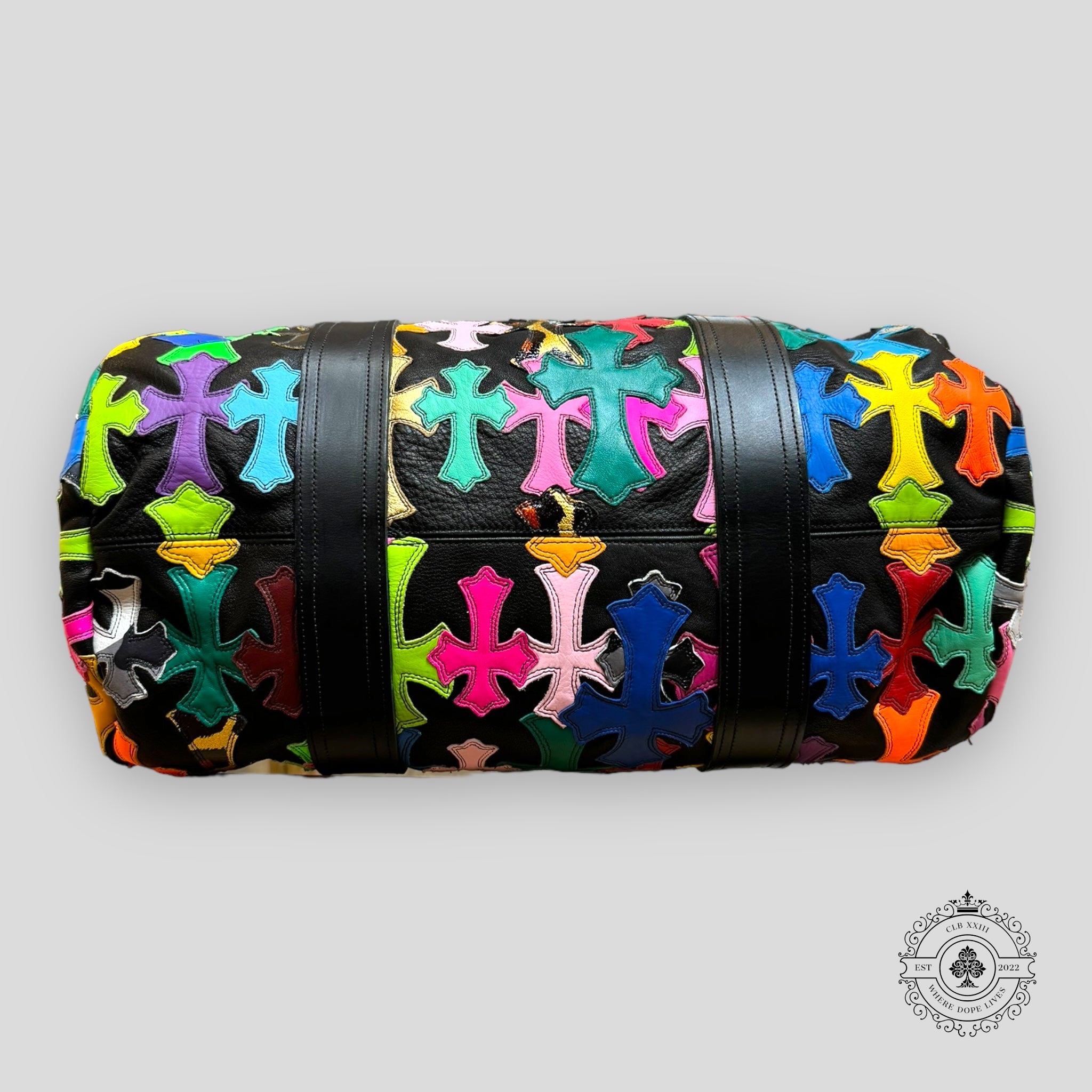 Chrome Hearts Multi-Color Cross Patch Mini Duffle