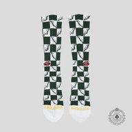Chrome Hearts 99 Eyes Socks in Green