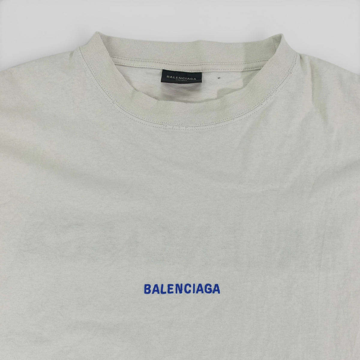 Balenciaga Cutoff Shirt in Slate