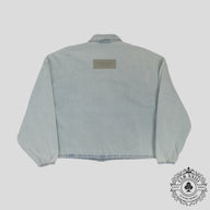 Fear of God Essential Denim Jacket in Light Wash