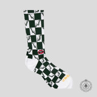 Chrome Hearts 99 Eyes Socks in Green