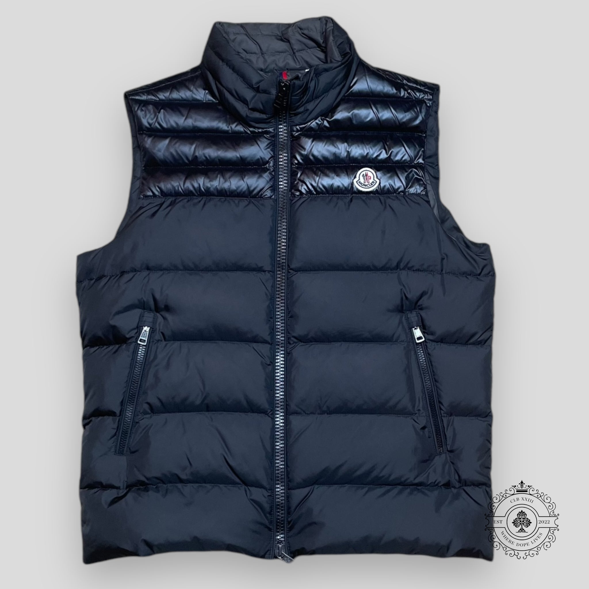 Moncler Puffer Vest in Black