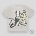 Travis Scott Cactus Jack + Kaws For Fragment Tee "Aged Yellow"