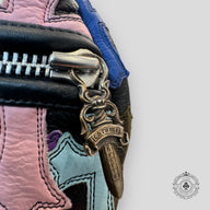Chrome Hearts Multicolor Cross Patch Duffle Bag